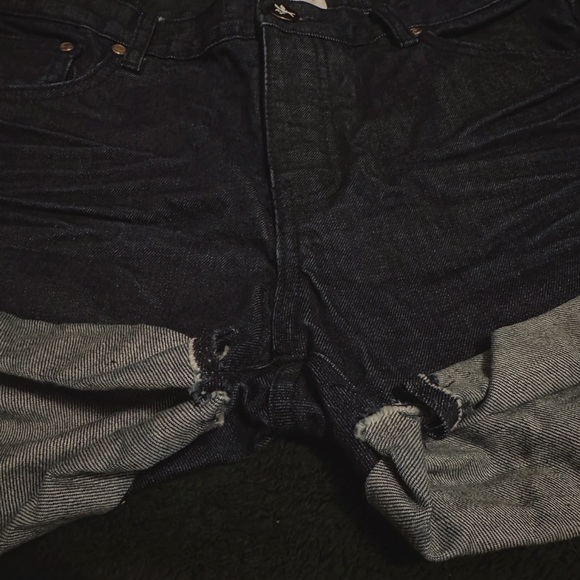 One Teaspoon: Cotton Denim Shorts - Picture 5 of 5